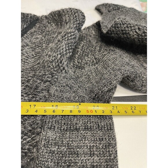 Eileen Fisher Alpaca Asymmetrical Zipper Front Cardigan Sweater Sz L - Picture 7 of 11